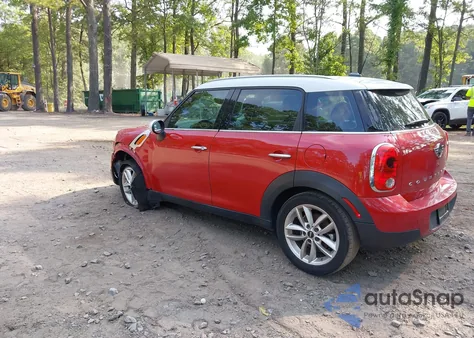 2013 Mini Countryman Cooper from USA, damaged, VIN WMWZB3C51DWR35702
